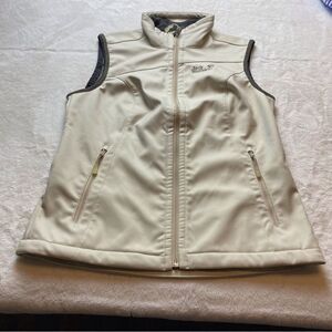 Jack Wolfskin Soft Shell Lined Vest Size Small
